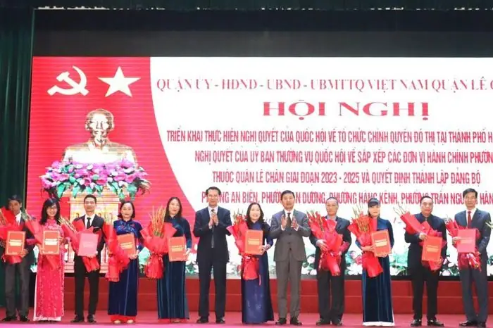 Công Bố Các Địa Phương Sáp Nhập Tại Quận Lê Chân - Hải Phòng ...