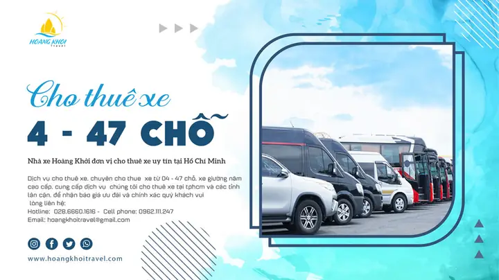 Bảng Giá Cho Thuê Xe Du Lịch Đi Các Tỉnh Miền Tây