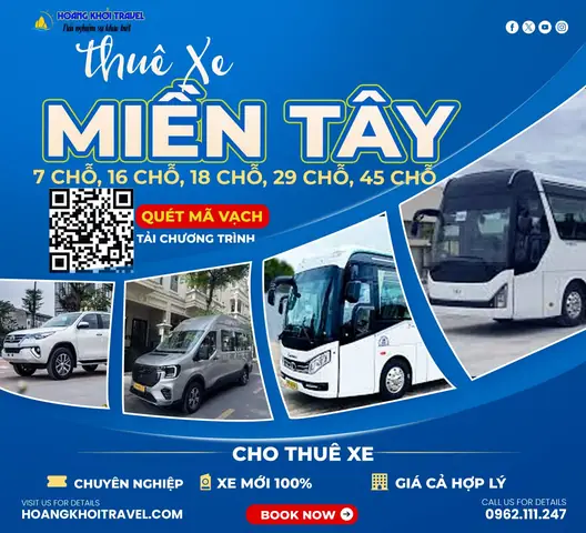 Bảng Giá Thuê Xe Du Lịch Tại Hồ Chí Minh