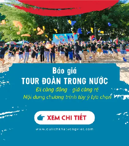 Bóa Giá Tour Ghép Đoàn Trong Nước