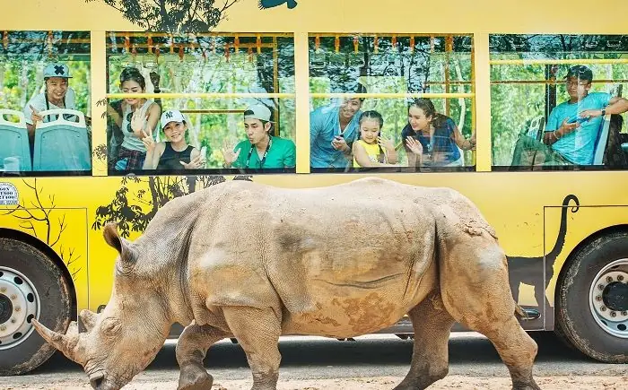 Vườn Thú Bán Hoang Dã Độc Đáo Vinpearl Safari Phú Quốc
