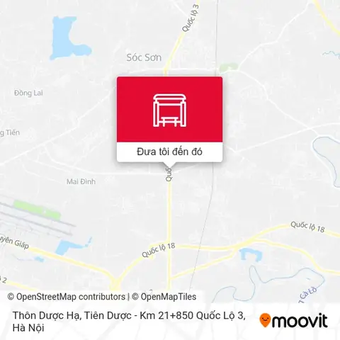 Thôn Dược Hạ, Tiên Dược - Km 21+850 Quốc Lộ 3 Điểm Dừng ...