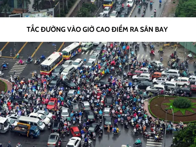 Lưu Lượng Xe Cộ Lớn Vào Giờ Cao Điểm Lưu Lượng Xe Cộ Lớn Vào Giờ Cao Điểm