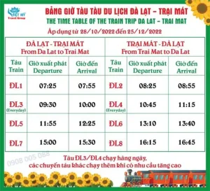 Ga Đà Lạt Đi Trại Mát: Cẩm Nang Du Lịch Chi Tiết, Lịch Trình, Giá Vé