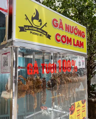 Gà Nướng Cơm Lam Pleiku Ơi | Gà Nướng Ngon Tân Bình