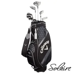 Bộ 8 Gậy Golf Nữ + Cart Bag Full Set Solaire 18 Đen | Callaway