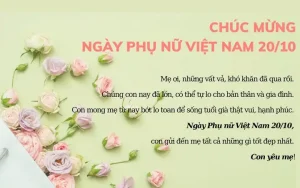 Những Món Quà Tặng Ý Nghĩa Cho Ngày 20/10?