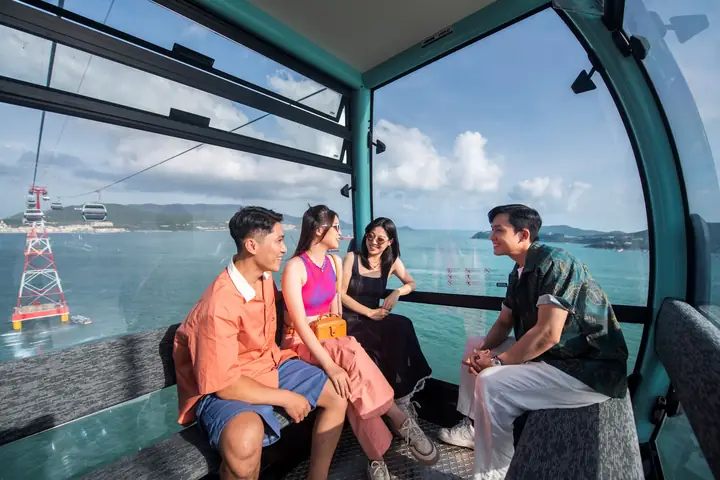 [vinwonders Nha Trang] - Combo Happy Hour: Cáp Treo + Buffet Tối + Tata Show
