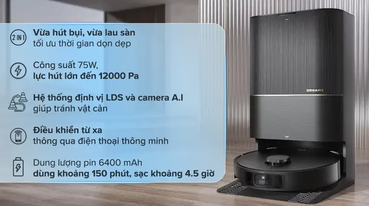 Robot Hút Bụi Dreame