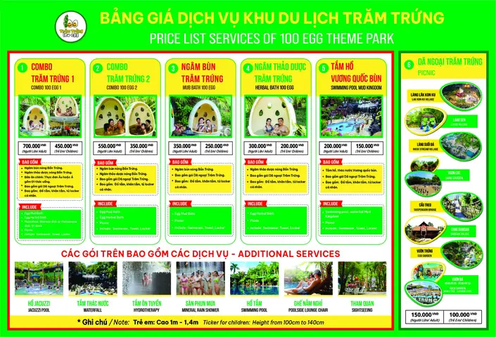 Khu Du Lịch Trăm Trứng