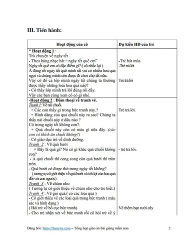 Hình Ảnh Cho Giáo Án Vẽ Hoa Mùa Xuân: