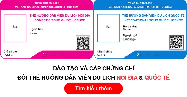 Đổi Thẻ Hướng Dẫn Viên Du Lịch Nội Địa Và Quốc Tế