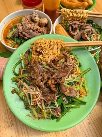 Bún, Mì Xào