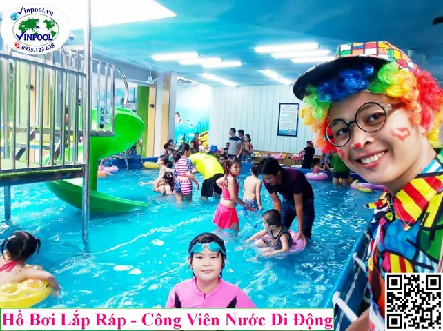 Hồ Bơi Trẻ Em - Bể Bơi Cho Bé - Hồ Bơi Lắp Ráp - Lh 0935 123 638