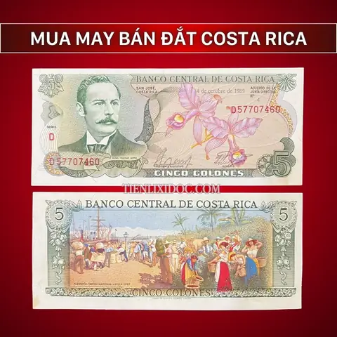 Tiền Mua May Bán Đắt Costa Rica - Tiền Lì Xì Độc