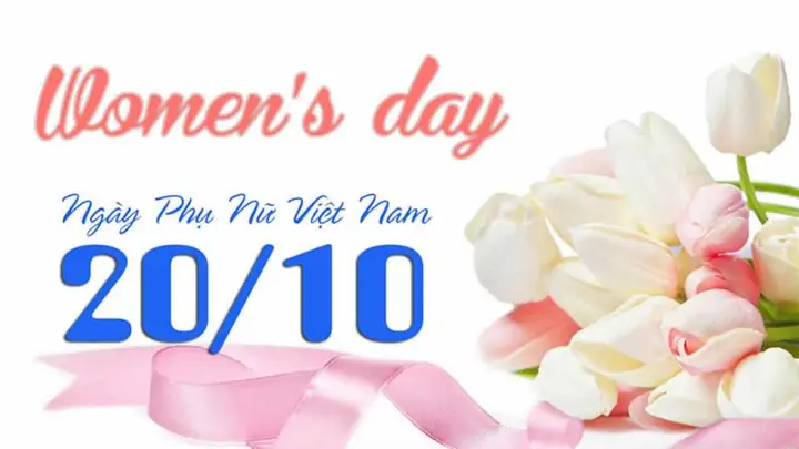Hình Ảnh Ngày Phụ Nữ Việt Nam 20/10 Ý Nghĩa Đơn Giản