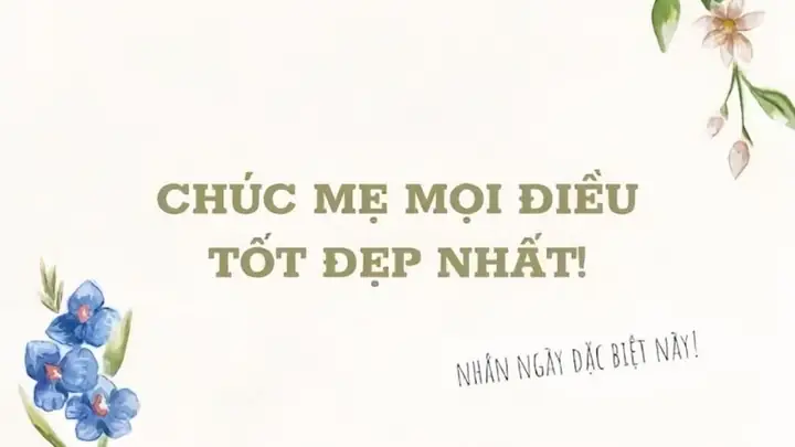 Ảnh 20/10 Chúc Mừng Mẹ Đầy Ý Nghĩa