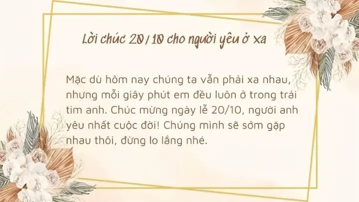 Ảnh 20/10 Chúc Vợ Yêu Nhân Ngày Phụ Nữ Việt Nam