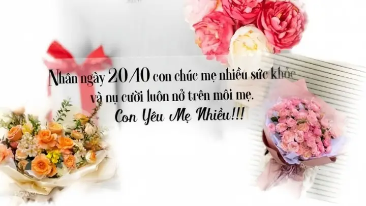 Ảnh 20/10 Chúc Mừng Mẹ Đầy Ý Nghĩa