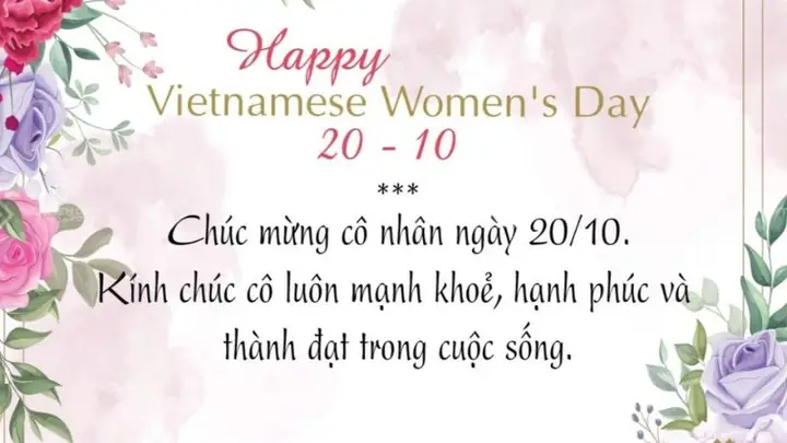 Ảnh 20/10 Chúc Mừng Cô Giáo