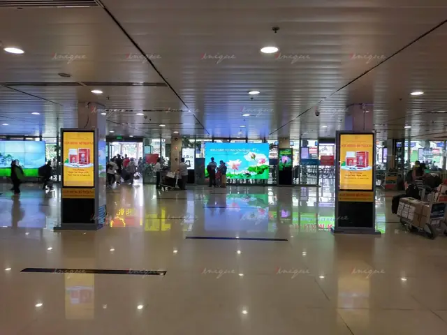 Quảng Cáo Màn Hình Led, Lcd, Frame Tại Sân Bay Tân Sơn Nhất