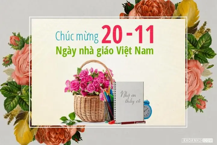 Làm Thế Nào Để Lựa Chọn Một Lẵng Hoa Chúc Mừng Ngày 20/11 Thật Đẹp Và Ý Nghĩa?