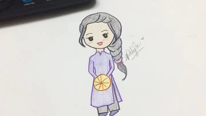 Hình Ảnh Cho Hình Vẽ Cô Giáo Mặc Áo Dài: Hình Ảnh Cho Hình Vẽ Cô Giáo Mặc Áo Dài: