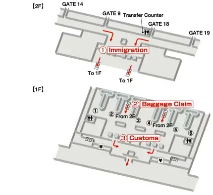 Ho Chi Minh City Airport Terminal Map