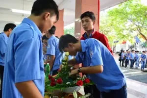 Hội Thi Cắm Hoa Chào Mừng Ngày 20 11