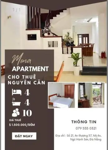 Top 4 Homestay Ngũ Hành Sơn Đà Nẵng View Đẹp, Giá Hợp Lý