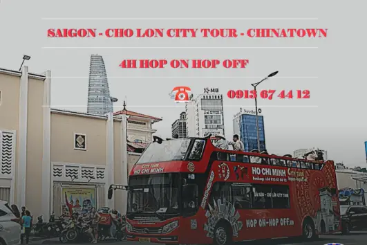 Hop On Hop Off Ho Chi Minh Map