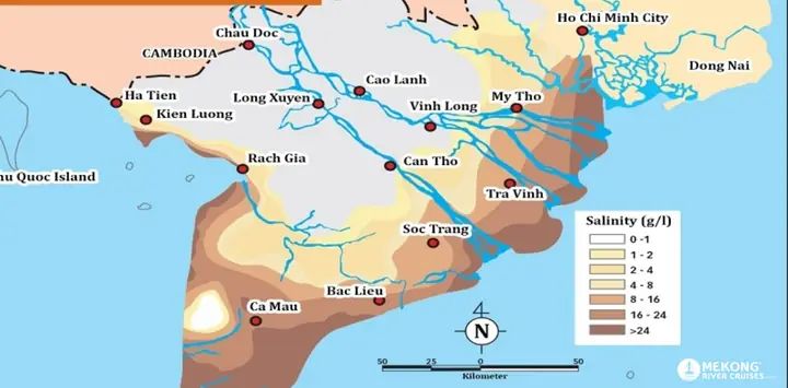 The Mekong Delta Location And Weather
