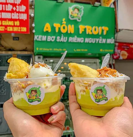 Thèm Kem Bơ Sầu Riêng Hà Nội Ghé A Tốn Fruit