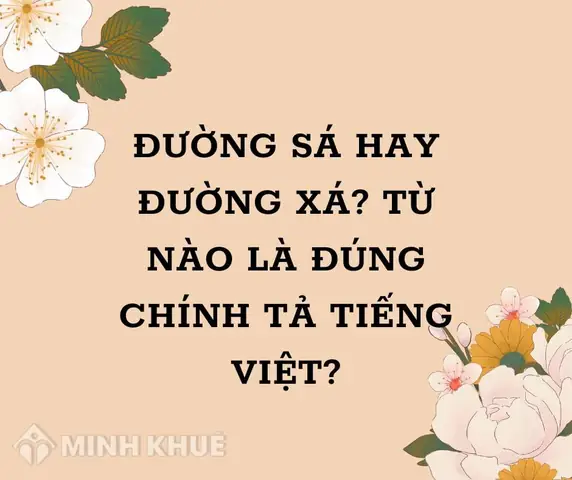 Đường Sá Hay Đường Xá, Từ Nào Là Đúng Chính Tả Tiếng Việt?