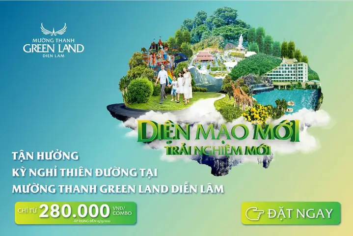 Khu Sinh Thái Mường Thanh Diễn Lâm Ra Mắt Tên Gọi Mới "mường Thanh Green Land Diễn Lâm"
