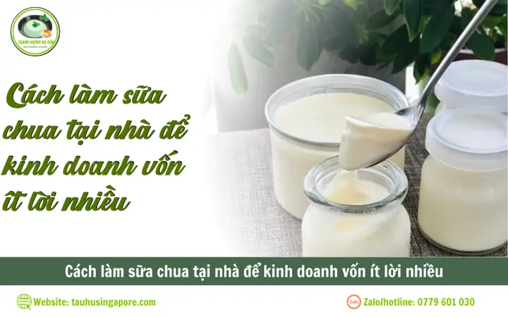 Cách Làm Sữa Chua Tại Nhà Để Kinh Doanh Vốn Ít Lời Nhiều