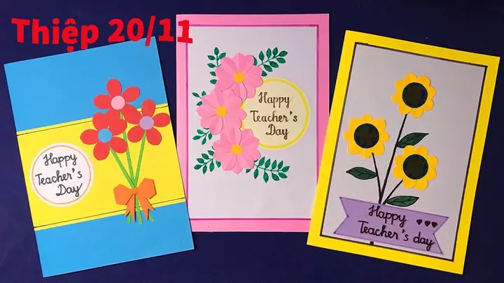 Hướng Dẫn Trẻ Cách Làm Thiệp 20/11 Đẹp Nhất Tặng Thầy Cô