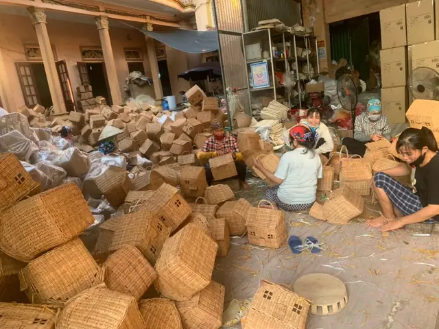 Làng Nghề Mây Tre Đan Làng Nghề Mây Tre Đan