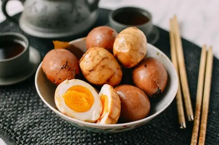 Trứng Hấp Trà Trứng Hấp Trà