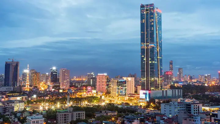 Top Tallest Buildings In Vietnam: Lotte Center Hanoi - 272m Top Tallest Buildings In Vietnam: Lotte Center Hanoi - 272m