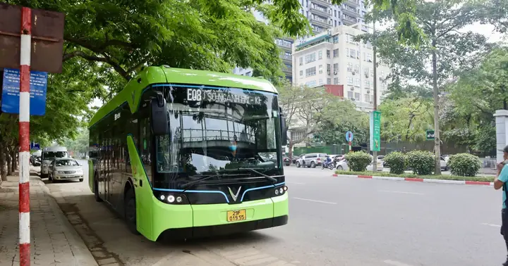 Tuyến E08 Chính Thức Hòa Vào Hệ Thống Xe Buýt Điện Thủ Đô Tuyến E08 Chính Thức Hòa Vào Hệ Thống Xe Buýt Điện Thủ Đô