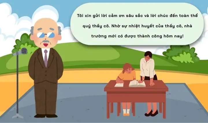 Lời Cảm Ơn Thầy Cô 20/11 Của Hiệu Trưởng Nhà Trường