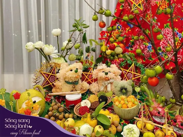 Mâm Ngũ Quả Trung Thu Đơn Giản Mà Đẹp Cho Ngày Đoàn Viên ...