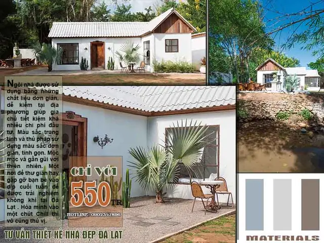 Mẫu Nhà Cấp 4 Nhỏ Đẹp Ở Đà Lạt