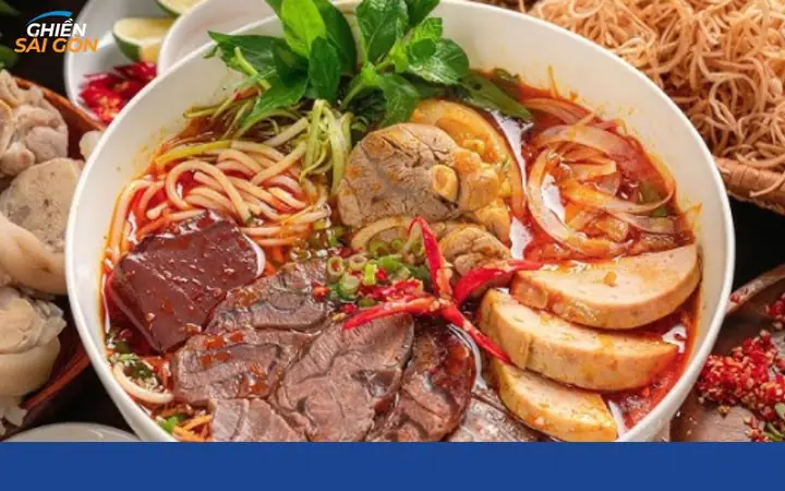 Bún Bò Huế – Một Trong Các Món Ăn Sáng Ngon Sài Gòn