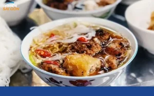Bún Chả – Một Trong Các Món Ăn Sáng Ngon Sài Gòn