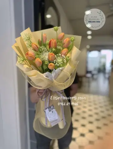 Hộp Hoa Tulip Tặng Đối Tác, Khách Hàng,hộp Hoa Tulip Tặng Sếp.hoa Tulip Hà Nội| Hanoi | Eliseflowers.đặt Hoa Tươi Online Hà Nội.