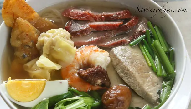 Mỳ Vằn Thắn & Cách Làm Hoành Thánh (sủi Cảo) - Savoury ...