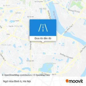 Làm Sao Để Đến Ngõ Hòa Bình 6, Quận Hai Bà Trưng Bằng Xe Buýt?