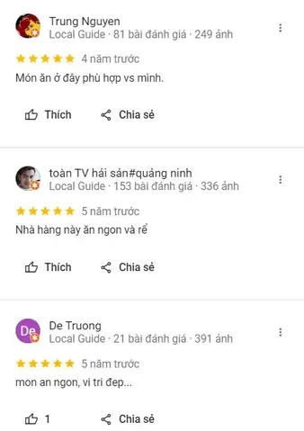 Tổng Hợp Đánh Giá Về Nhà Hàng Cổ Ngư